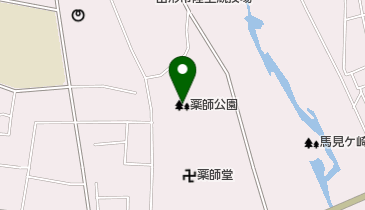 薬師公園の地図画像