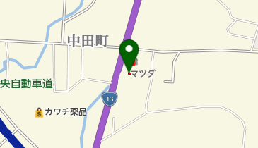 東北マツダ米沢店の地図画像