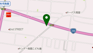 ゆず庵山形店の地図画像