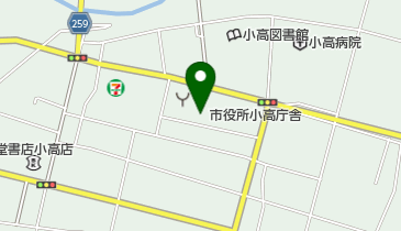 南相馬市役所小高区役所の地図画像