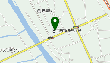 南相馬市役所鹿島区役所の地図画像