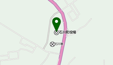 石川町役場の地図画像