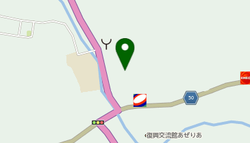 葛尾村役場の地図画像