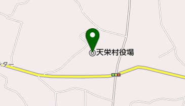 天栄村役場の地図画像