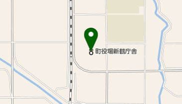 会津美里町役場新鶴庁舎の地図画像