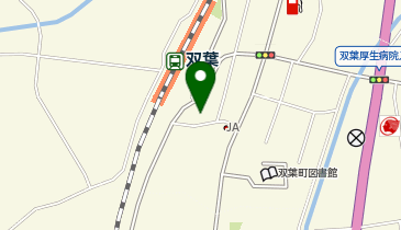 双葉町役場の地図画像