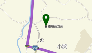 二本松市役所岩代支所の地図画像