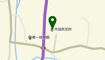 二本松市役所東和支所の地図画像