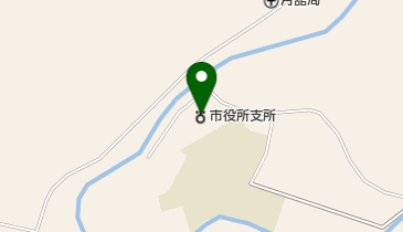 伊達市役所月館総合支所の地図画像