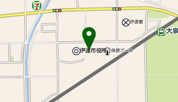 伊達市役所保原総合支所の地図画像