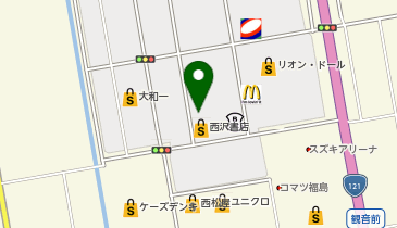 大熊町役場会津若松出張所の地図画像