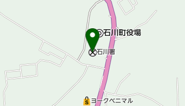 石川警察署の地図画像