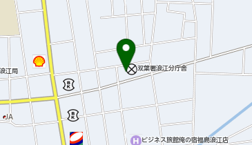 双葉警察署浪江分庁舎の地図画像