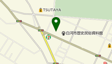 白河税務署の地図画像