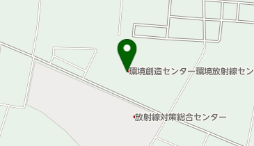 福島県環境創造センター環境放射線センターの地図画像