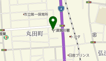 須賀川地方広域消防本部の地図画像