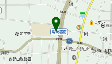 郡山地方広域消防組合消防本部の地図画像