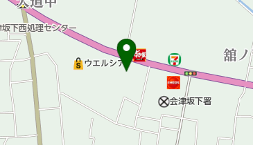 会津坂下消防署の地図画像