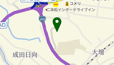 安達地方広域行政組合北消防署の地図画像