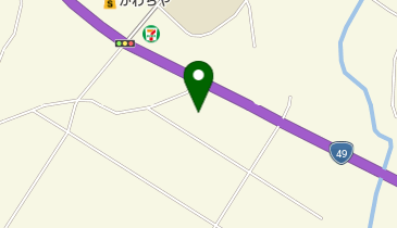 西会津消防署の地図画像