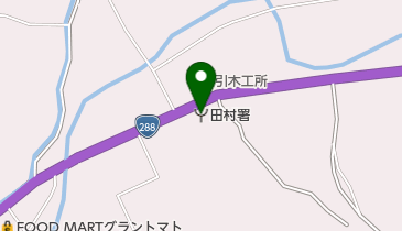 田村消防署の地図画像