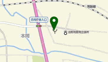 富岡消防署の地図画像