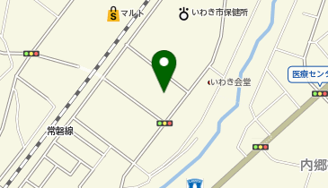 内郷消防署の地図画像