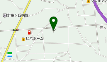 郡山消防署針生救急所の地図画像