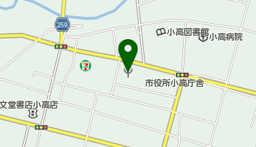 相馬地方広域消防南相馬消防署小高分署の地図画像