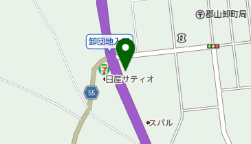 郡山消防署喜久田基幹分署の地図画像