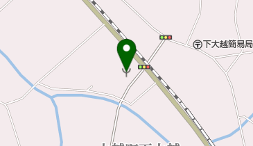 田村消防署大越分遣所の地図画像