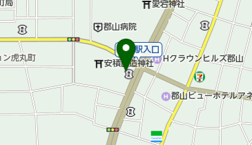 かんぽ生命保険福島支店の地図画像