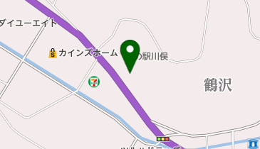 かわまたおりもの展示館の地図画像