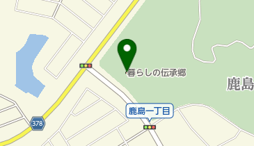 いわき市暮らしの伝承郷の地図画像