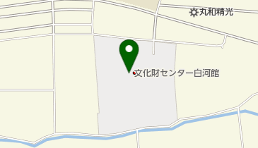 福島県文化財センター白河館の地図画像