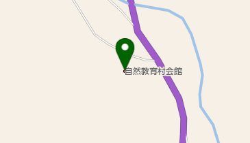 金山町自然教育村会館の地図画像