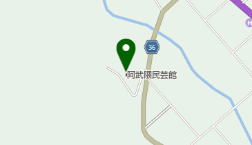 天山文庫阿武隈民芸館の地図画像