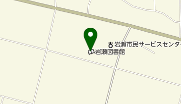 須賀川市岩瀬図書館の地図画像