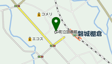 棚倉町立図書館の地図画像