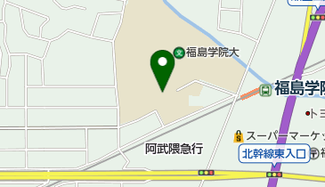 福島学院大学図書館情報センターの地図画像