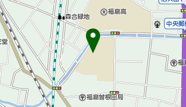 福島県点字図書館の地図画像