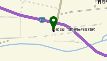 須賀川市歴史民俗資料館の地図画像