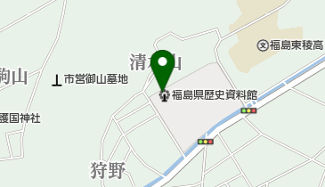 福島県歴史資料館の地図画像