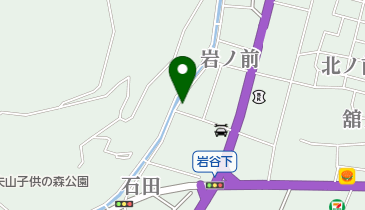 福島市資料展示室の地図画像