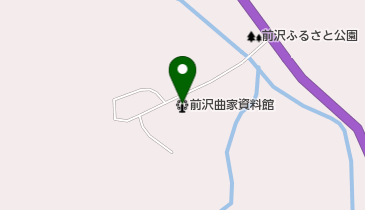 南会津町前沢曲家資料館の地図画像