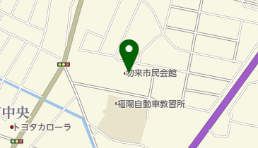 いわき市勿来市民会館の地図画像