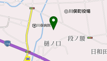 川俣町中央公民館の地図画像