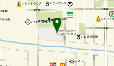 セキショウ中劇場の地図画像