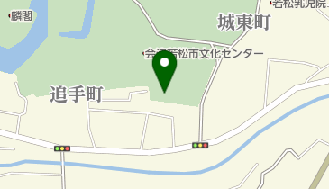 会津能楽堂の地図画像