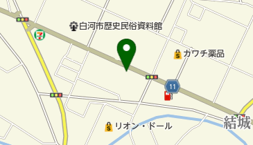 メモリアル斎場白河の地図画像